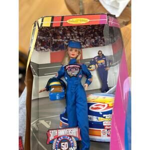 Collector Edition Barbie NASCAR 50th Anniversary Doll